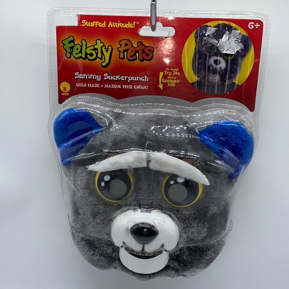 Feisty Pets Sammy Suckerpunch Dog Child’s Halloween Mask by Rubies